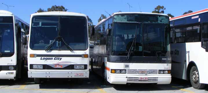 Logan City Hino RG197K MCA 19 & Hino CM277K PMCA 160 28